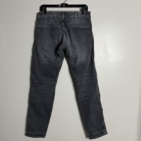 G‎ Raw Gray Jeans Mens 30 x 30 Denim 5620 3D Zip Knee - Picture 1 of 7